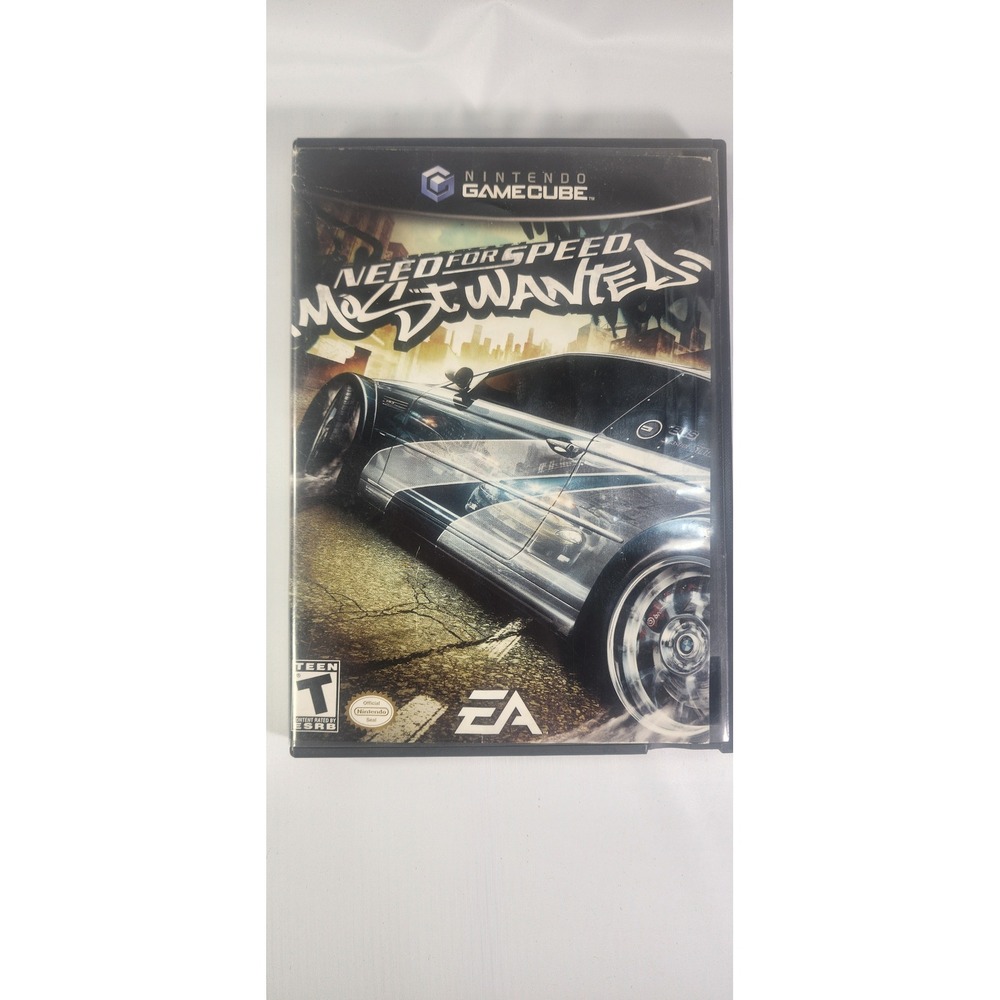 Need for Speed Most Wanted Nintendo GameCube GC EA CIB Complete Black Label